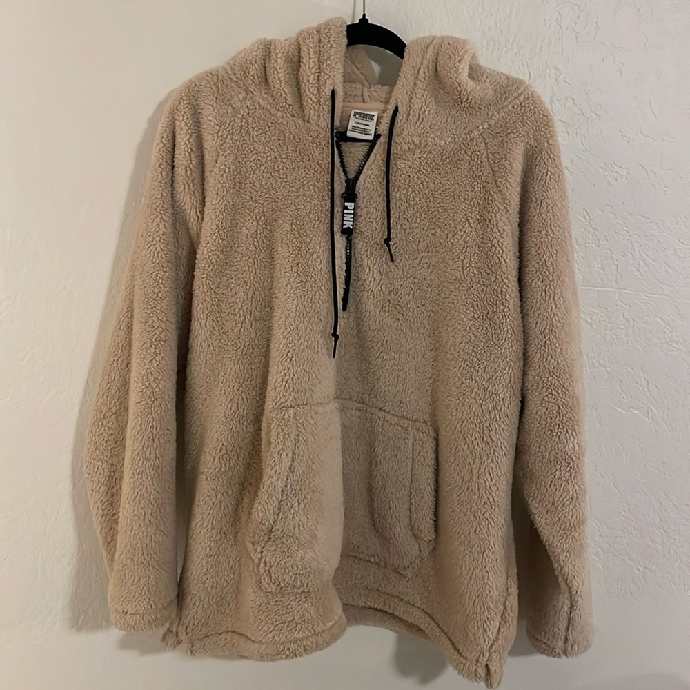 PINK fuzzy pullover